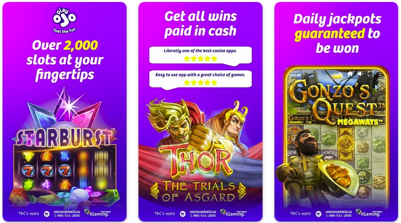 PlayOJO android app nedladdning